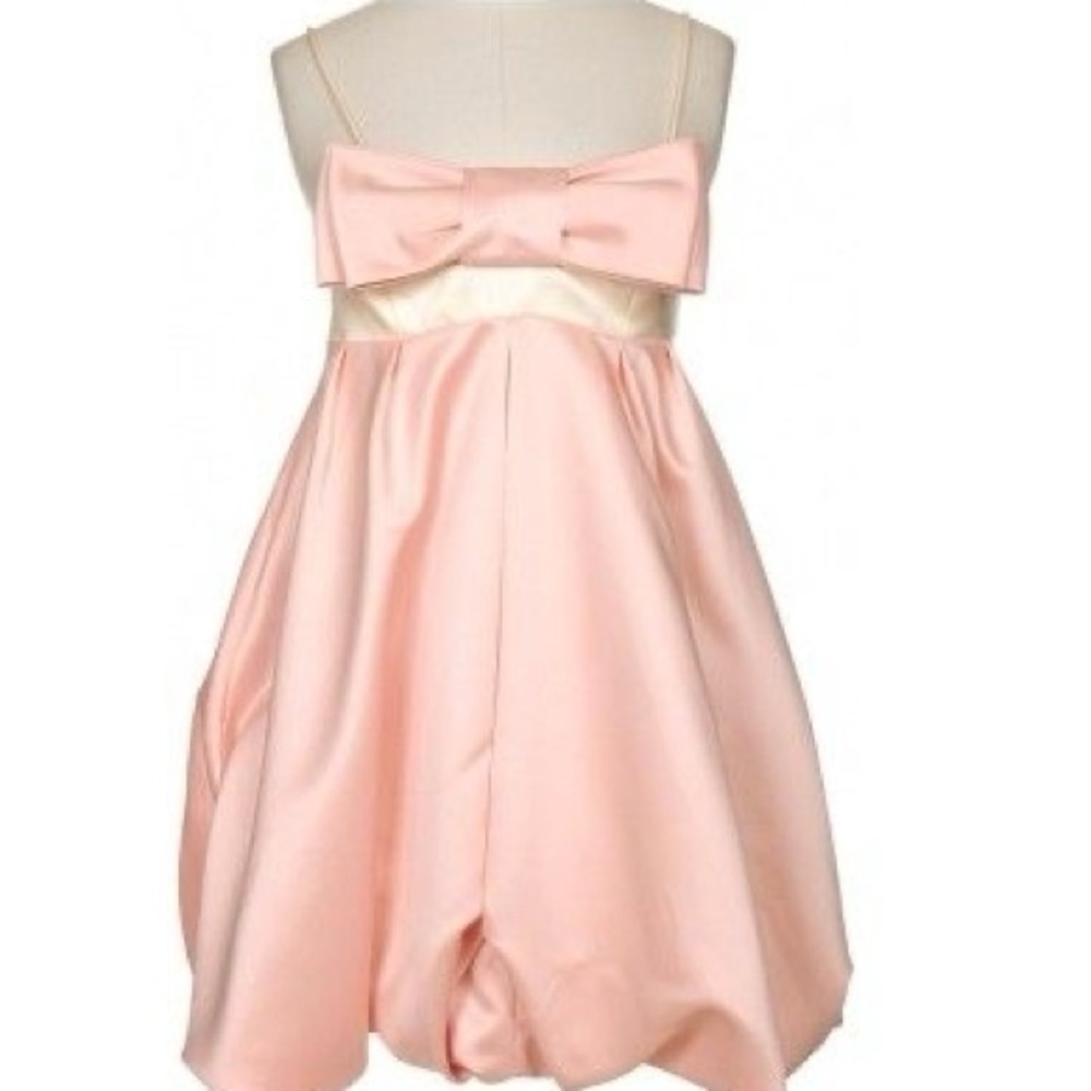 Betsey Johnson Early 2000s Pink Bow Bubble Dress NWT Size 8 - Picture 3 of 16